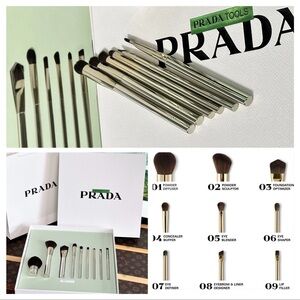 Prada Silver Brush Collection
